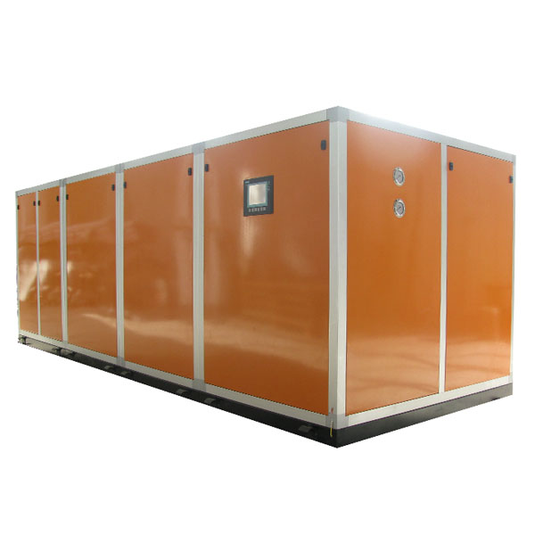 泳池热泵除湿机|泳池热泵除湿机组|三集一体卧式